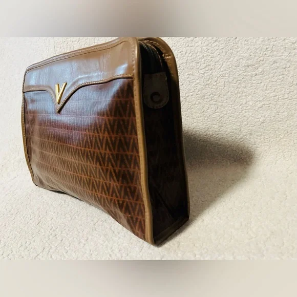 Mario Valentino Monogram Clutch - Picture 2 of 13